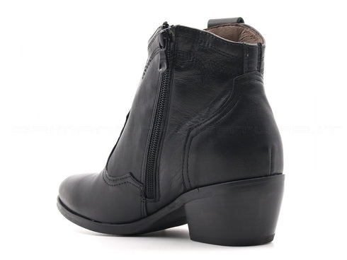 Nero giardini stivaletto texano donna nero