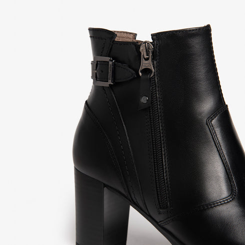 Nero Giardini tronchetti classici donna pelle