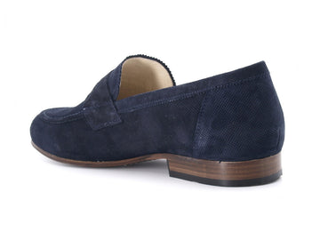 Nerogiardini mocassini uomo blu