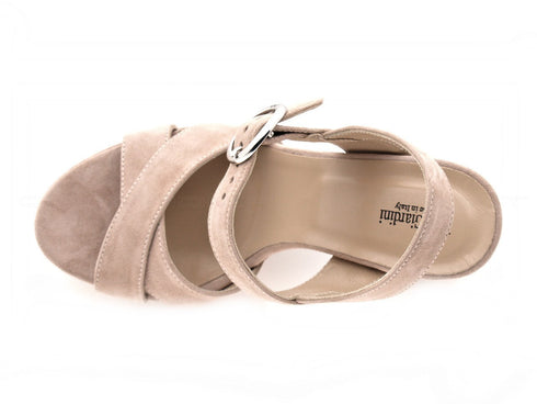 Nero giardini sandali tacco alto donna rosa