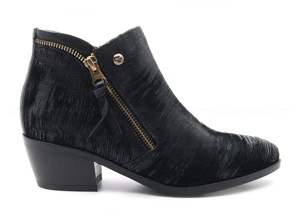 Nero giardini stivaletto stile texano donna nero