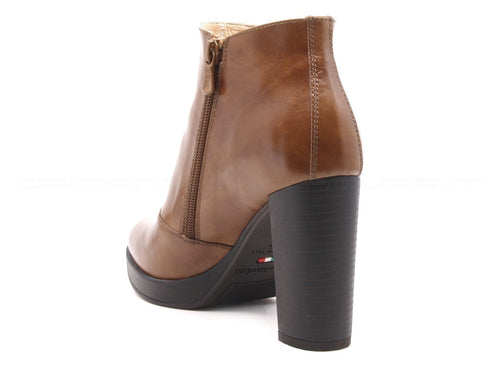 Nero giardini tronchetti donna donna cuoio