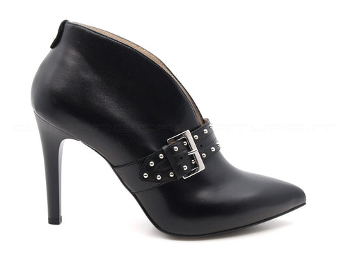 Nero giardini tronchetti eleganti a punta donna nero