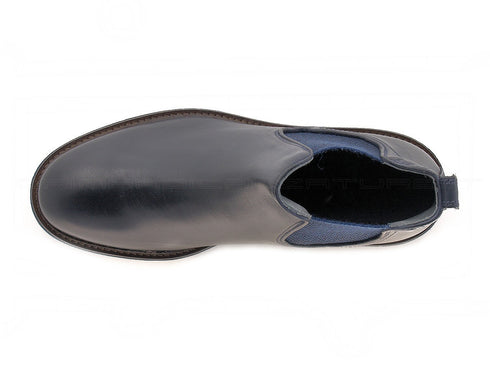 Nerogiardini chelsea boot uomo uomo blu