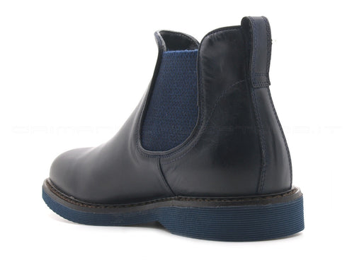 Nerogiardini chelsea boot uomo uomo blu
