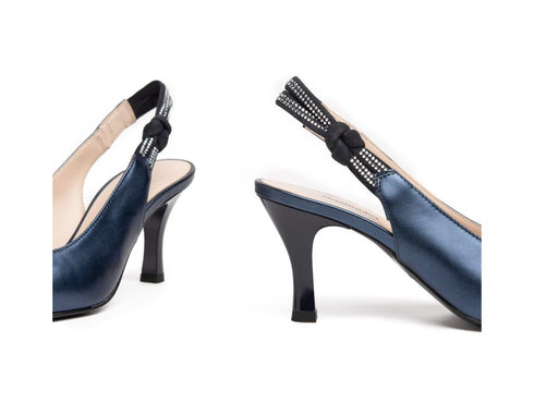 NeroGiardini Scarpe Eleganti con tallone aperto in Pelle