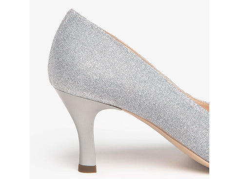 NeroGiardini Décolleté Estivo Cerimonia Tacco Alto Tessuto