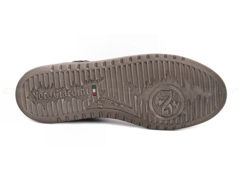 Nerogiardini sneakers alte uomo uomo testa di moro