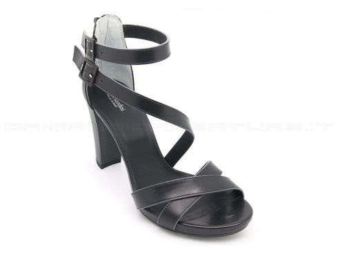 Nero giardini sandali eleganti donna nero