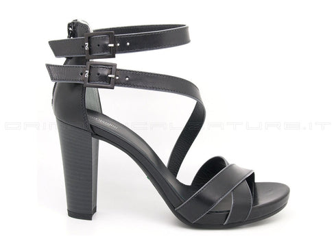 Nero giardini sandali eleganti donna nero