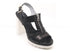 Nero giardini sandali zip donna nero
