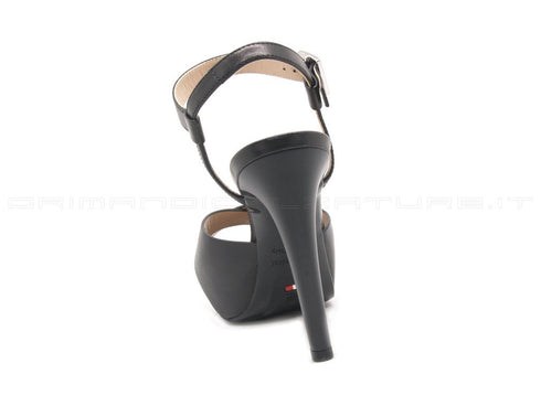 Nero giardini sandali eleganti donna nero