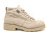 Oxs frank polacchino in cotone naturale uomo beige