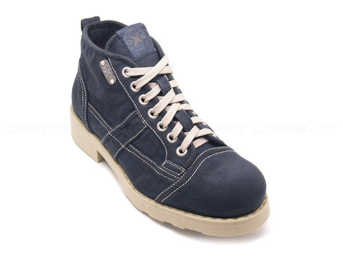 Oxs frank scarponcini in tela blu uomo blu