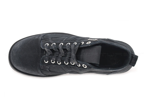 Oxs frank polacchini in tela delavè uomo nero