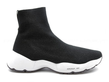Oxs airdrop sneakers alte uomo uomo nero