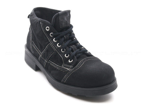 Oxs frank polacchini estivi in tela uomo nero