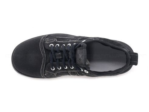 Oxs frank polacchini estivi in tela uomo nero