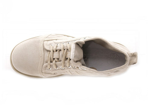 Oxs frank polacchini estivi in tela uomo beige