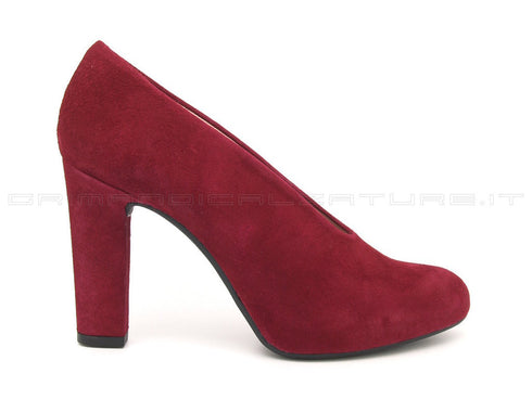 Unisa décolleté con scollatura v donna rosso