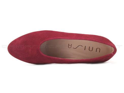 Unisa décolleté con scollatura v donna rosso