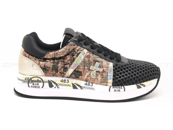 Premiata conny sneakers multicolore donna nero