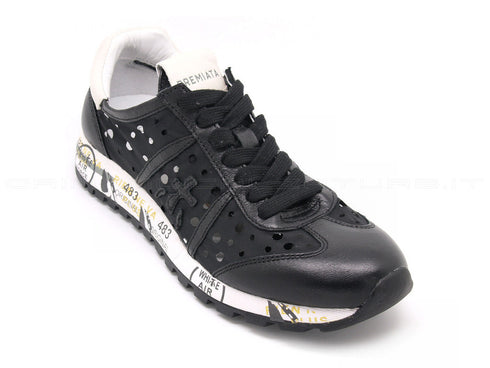 Premiata lucy estiva traforata nera donna nero