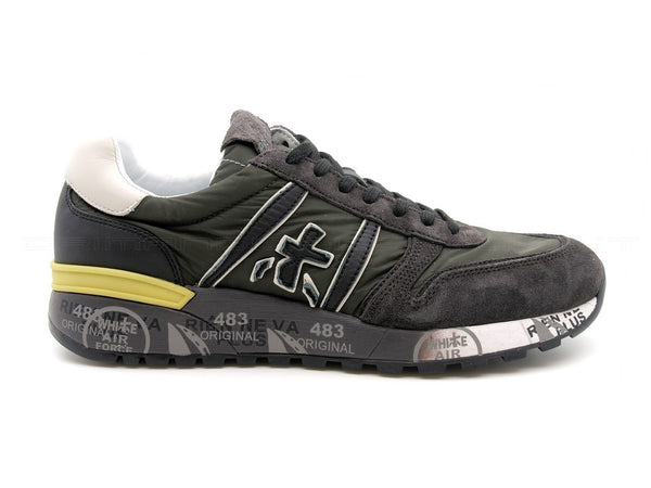 Premiata uomo sneakers lander uomo verde