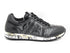 Premiata lucy pelle velluto donna nero