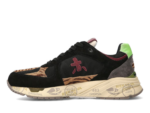 Premiata Mase women's shoes in suede fabric