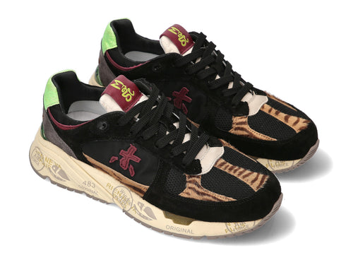 Premiata Mase women's shoes in suede fabric