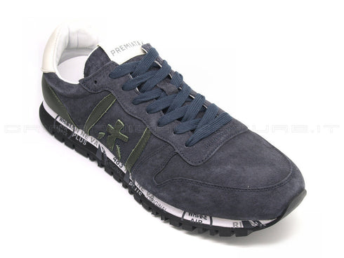 Premiata uomo sneakers prince blu uomo blu