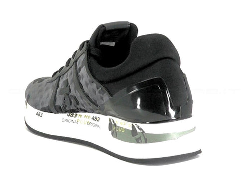 Premiata liz sneakers velluto donna grigio