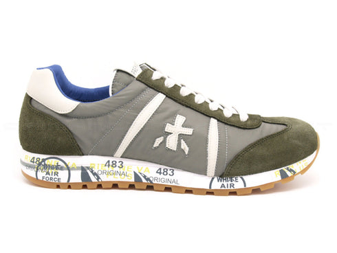 Premiata uomo lucy sneakers uomo verde