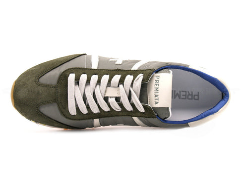 Premiata uomo lucy sneakers uomo verde
