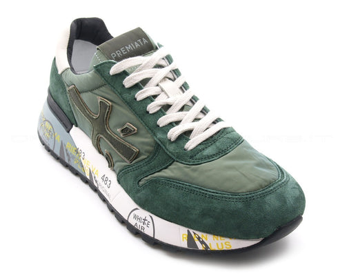 Premiata uomo sneakers mick uomo verde