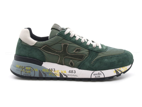 Premiata uomo sneakers mick uomo verde