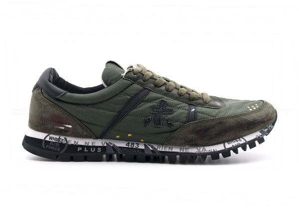 Premiata uomo sean sneakers uomo verde