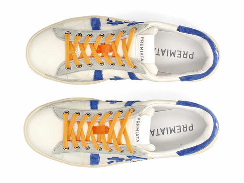 Premiata Russell men's sneakers leather upper