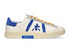 Premiata Russell sneakers uomo tomaia pelle bianco blu 6060