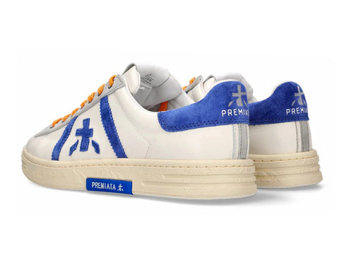 Premiata Russell men's sneakers leather upper