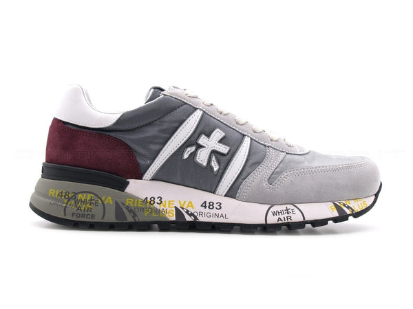 Premiata uomo sneakers lander uomo grigio