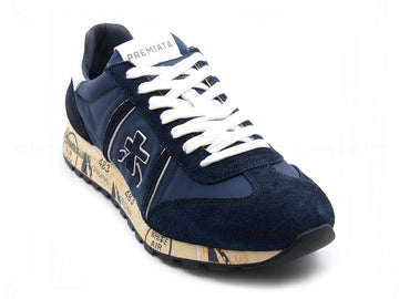 Premiata uomo lucy sneakers uomo blu