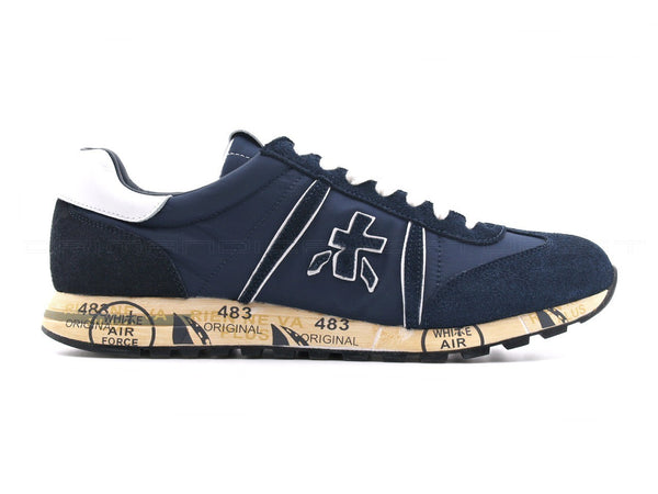 Premiata uomo lucy sneakers uomo blu