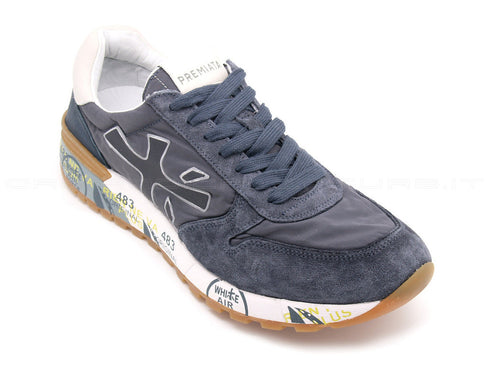 Premiata uomo sneakers mick uomo blu