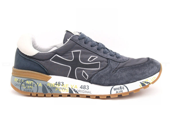 Premiata uomo sneakers mick uomo blu