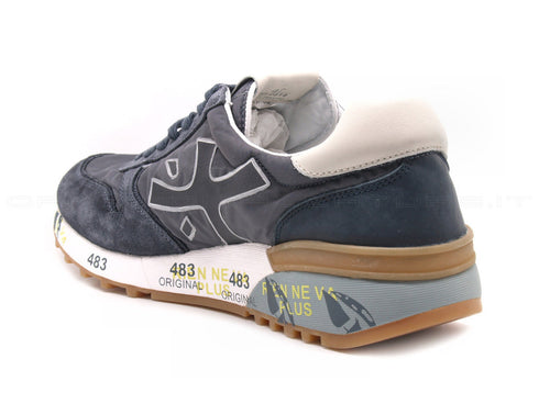 Premiata uomo sneakers mick uomo blu