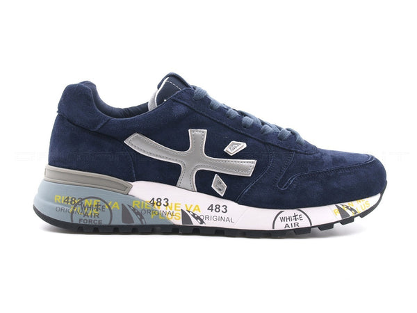 Premiata uomo sneaker mick uomo blu