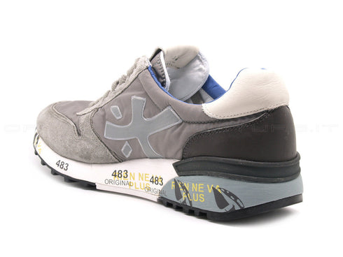 Premiata uomo sneakers mick uomo grigio