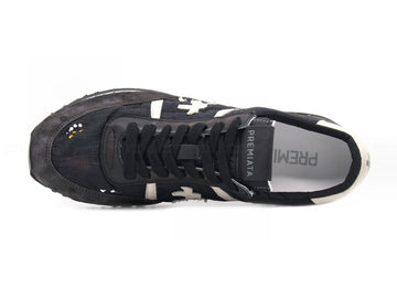 Premiata uomo sean sneakers vintage estiva uomo nero